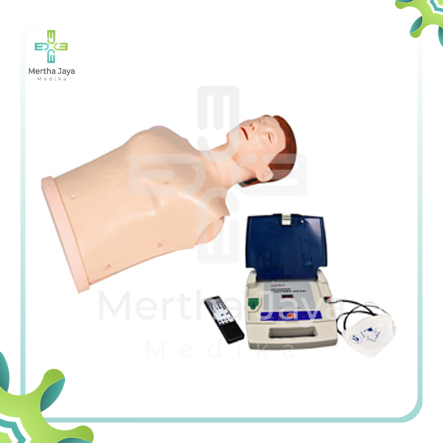 AED Simulator and CPR Manikin Set – Mertha Jaya Medika