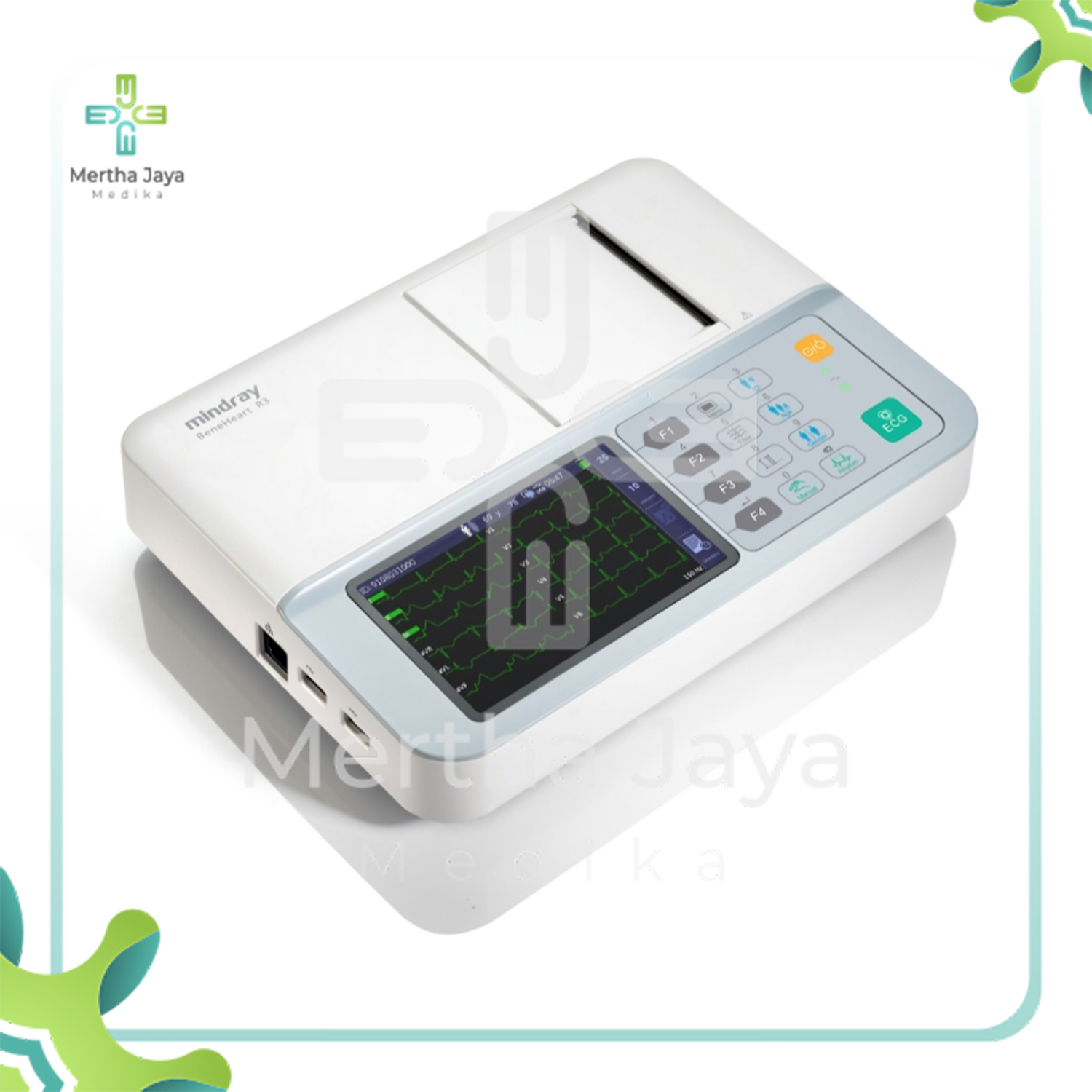 EKG 3 Channel MINDRAY Beneheart R3 Electrocardiograph