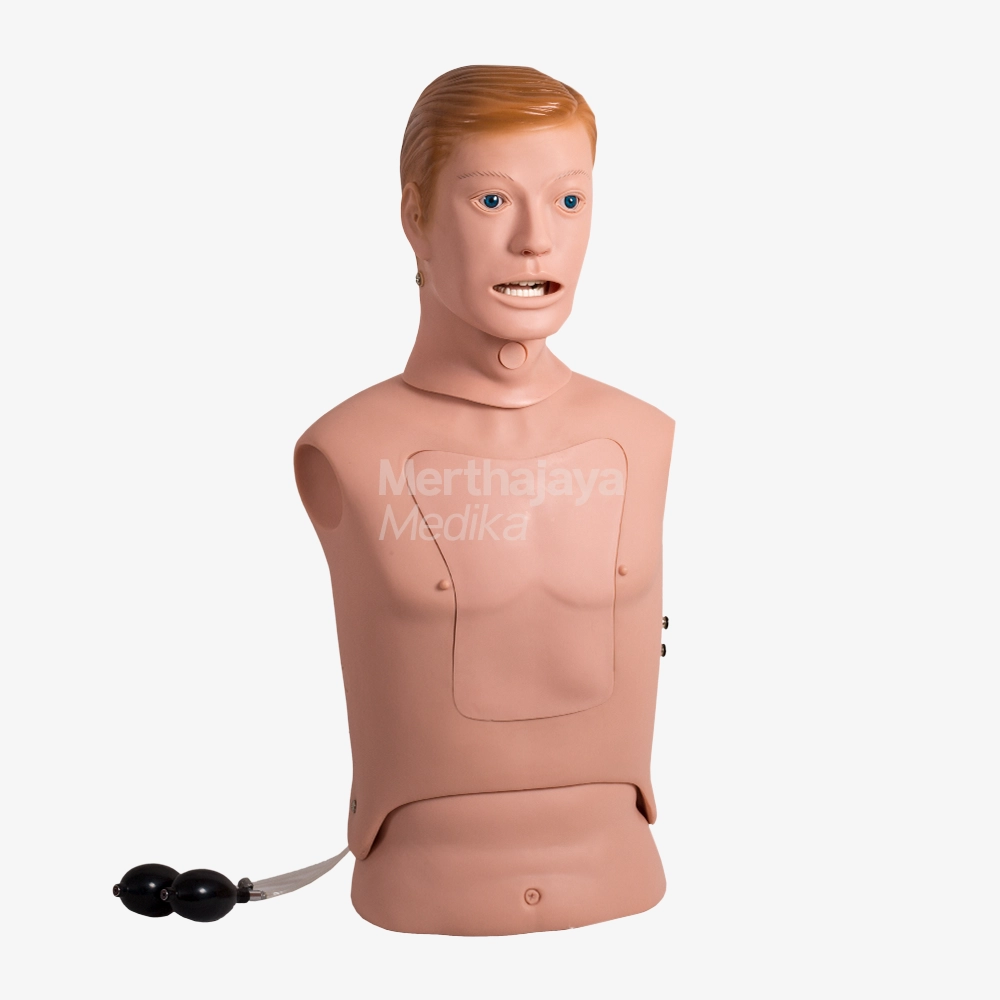 Manikin Nasogastrik (NGT) _ Nasogastric Feeding and Trachea Intubation Care Training Simulator - GD_H70-1